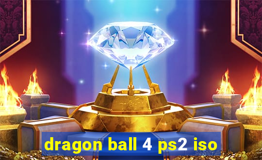 dragon ball 4 ps2 iso